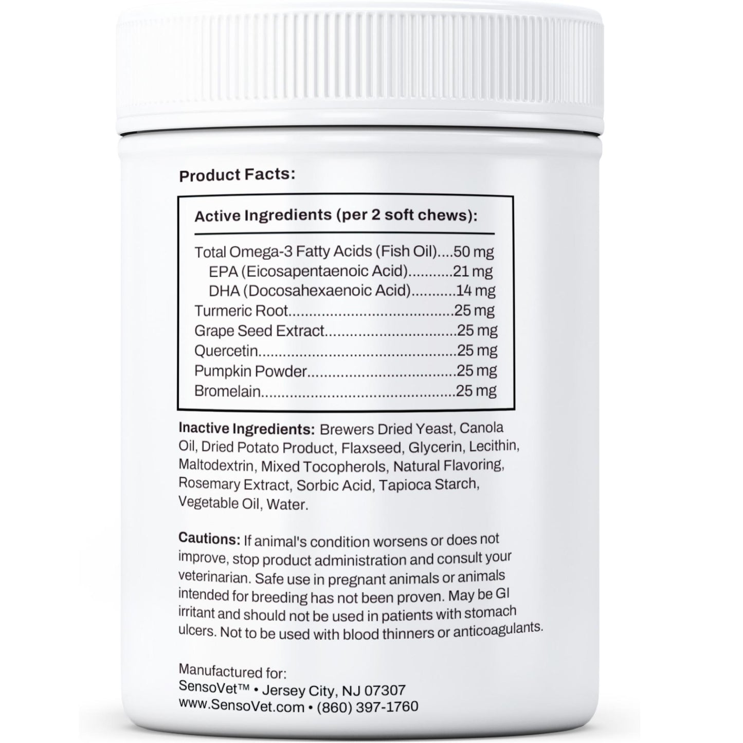 SensoVet Allergy Aid Soft Chews for Dogs - Immune Support Blend