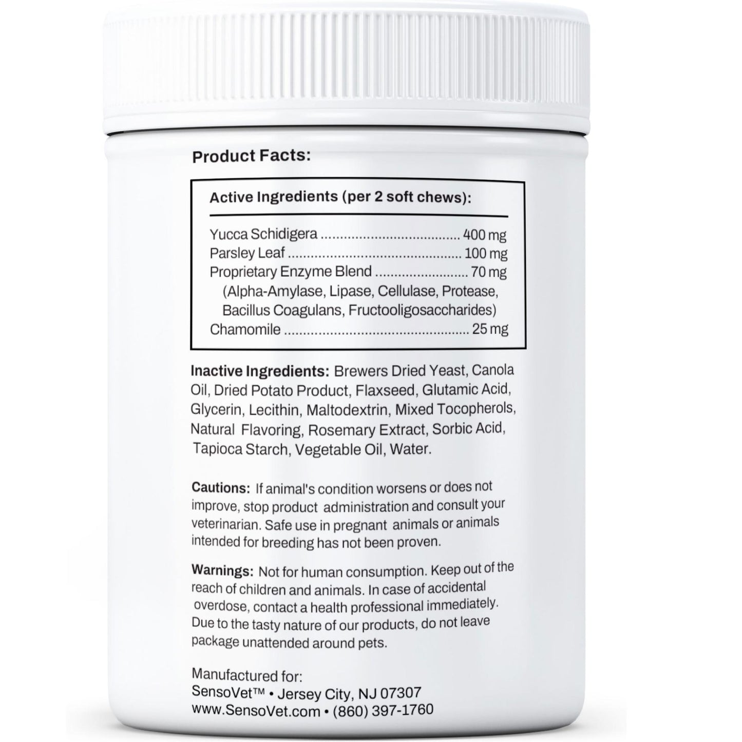 Stool Eating Deterrent Coprophagia Soft Chews for Dogs