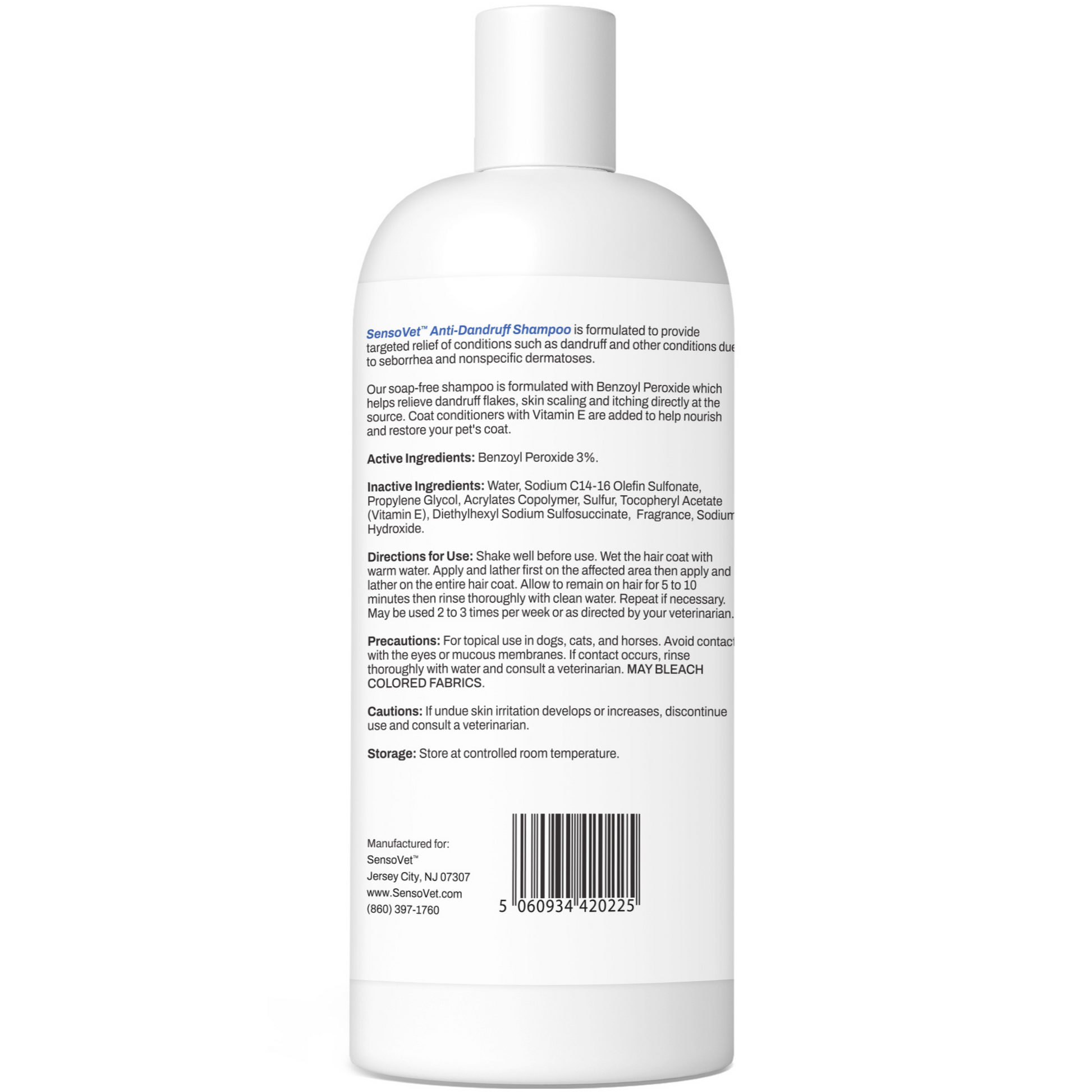 SensoVet Anti dandruff shampoo for dogs and cats