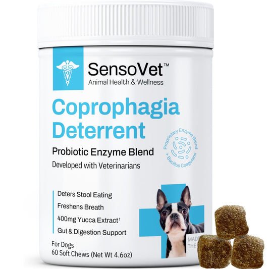Stool Eating Deterrent Coprophagia Soft Chews for Dogs