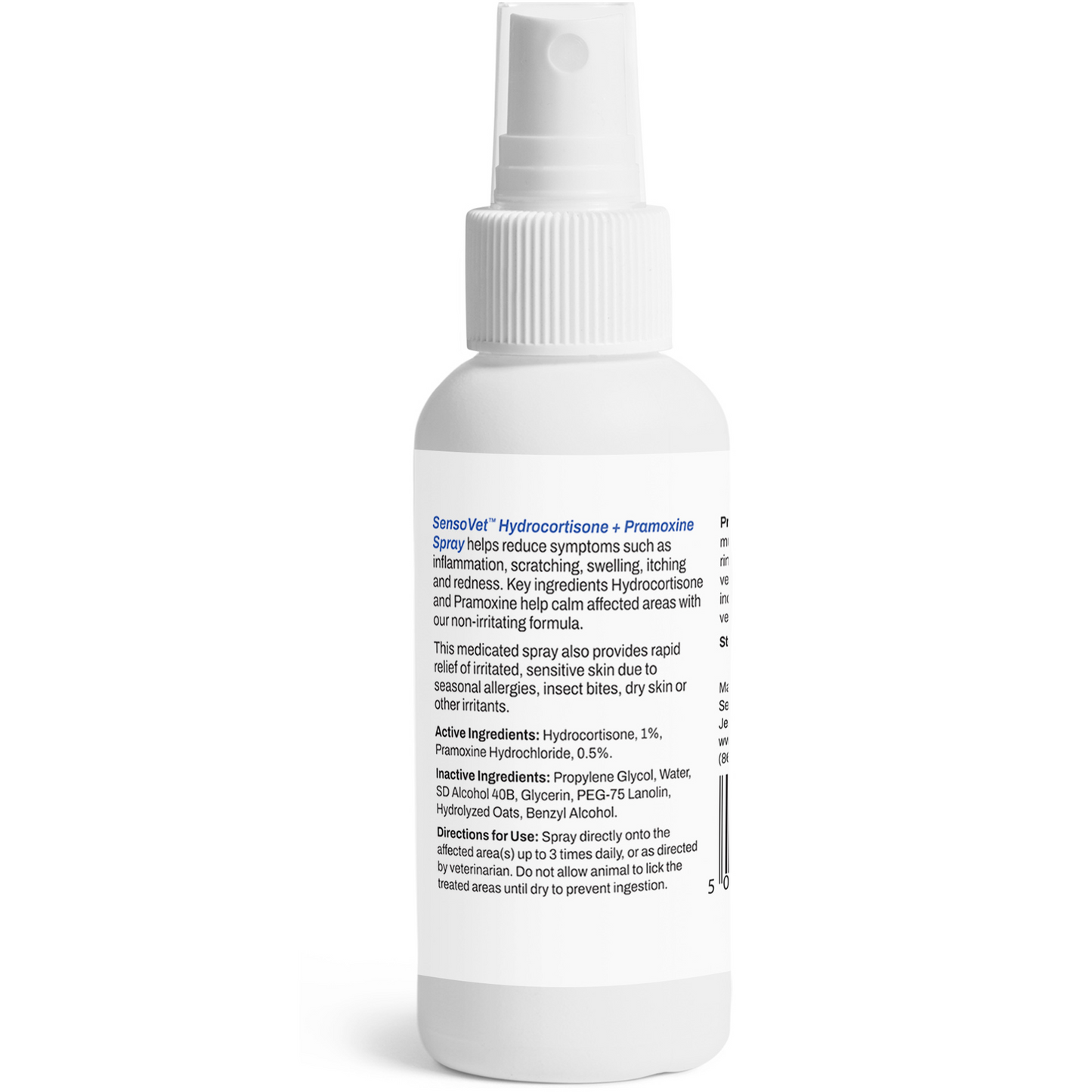 Hydrocortisone & Pramoxine Spray for Dogs & Cats - 4oz